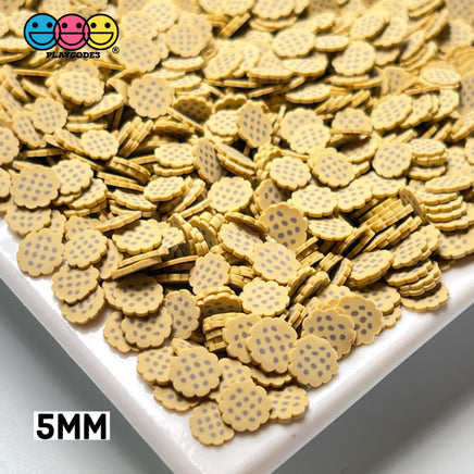 Cookie Chocolate Chip Cookies Fimo Slices Decoden Fake Sprinkles 5Mm Sprinkle