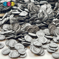 Cookie Oreo Fimo Slices Fake Sprinkles Cookies Decoden Funfetti Playcode3 Llc Sprinkle