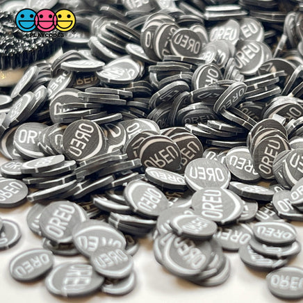 Cookie Oreo Fimo Slices Fake Sprinkles Cookies Decoden Funfetti Playcode3 Llc Sprinkle