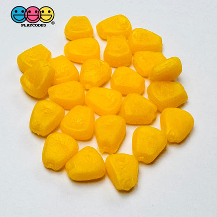 Corn off the Cob Cooked Charms Real Size Realistic Looking Fake Food Cabochon 25pcs Fake Food