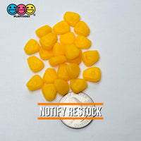 Corn off the Cob Cooked Charms Real Size Realistic Looking Fake Food Cabochon 25pcs Fake Food