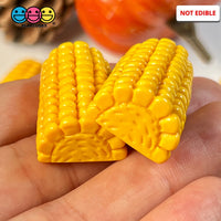 Corn On The Cob Mini Charms Flat Bottom Thanksgiving Cabochons Decoden 5 Pcs Charm