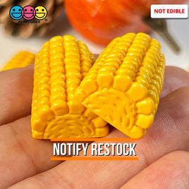 Corn On The Cob Mini Charms Flat Bottom Thanksgiving Cabochons Decoden 5 Pcs Charm