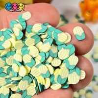 Corn On The Cob Slice Fimo Slices Polymer Clay Fake Sprinkles Harvest Funfetti Confetti 10/5 Mm 10