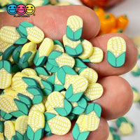 Corn On The Cob Slice Fimo Slices Polymer Clay Fake Sprinkles Harvest Funfetti Confetti 10/5 Mm 10