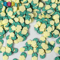 Corn On The Cob Slice Fimo Slices Polymer Clay Fake Sprinkles Harvest Funfetti Confetti 10/5 Mm