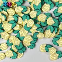 Corn On The Cob Slice Fimo Slices Polymer Clay Fake Sprinkles Harvest Funfetti Confetti 10/5 Mm