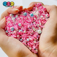 Cotton Candy Christmas Fimo Mix Fake Clay Sprinkles Beads Funfetti Sprinkle