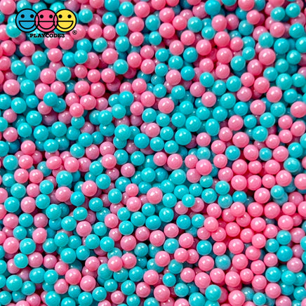 Bubble Gum Mix Nonpareil Glass 1.9Mm Beads Caviar Faux Sprinkles Decoden 20 Grams Bead