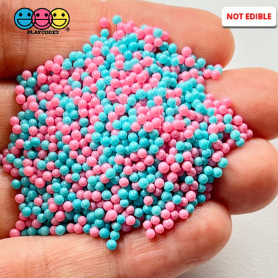 Bubble Gum Mix Nonpareil Glass 1.9Mm Beads Caviar Faux Sprinkles Decoden Bead