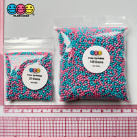 Bubble Gum Mix Nonpareil Glass 1.9Mm Beads Caviar Faux Sprinkles Decoden Bead