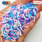 Cotton Candy Purple Pink Blue White Fake Clay Sprinkles Decoden Fimo Jimmies PLAYCODE3 Sprinkle