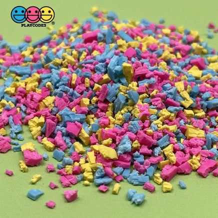 Crumbles Cookie Crumbs Mixed Theme Colors Shredded Clay Crumb Sprinkle