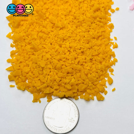 Crumbs Cookie Crumbles Yellow Faux Food Realistic Pieces Fake Bake Topper Fake Food