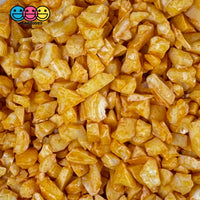 Crushed Caramel Or Butterscotch Peanuts Chopped Faux Food Fake Nuts Realistic Pieces Bake Apple