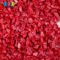 Crushed Dark Red Peanuts Chopped Faux Food Fake Nuts Realistic Pieces Bake Caramel Apple Topper 10
