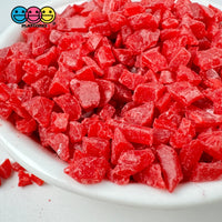 Crushed Dark Red Peanuts Chopped Faux Food Fake Nuts Realistic Pieces Bake Caramel Apple Topper