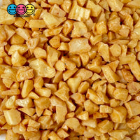 Crushed Peanuts Chopped Faux Food Fake Nuts Realistic Pieces Bake Caramel Apple Topper 10 Grams