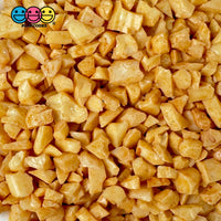 Crushed Peanuts Chopped Faux Food Fake Nuts Realistic Pieces Bake Caramel Apple Topper 10 Grams