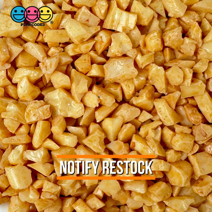 Crushed Peanuts Chopped Faux Food Fake Nuts Realistic Pieces Bake Caramel Apple Topper 10 Grams