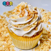 Crushed Peanuts Chopped Faux Food Realistic Pieces Fake Bake Caramel Apple Topper