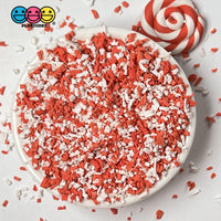 Peppermint Crumbs Faux Sprinkle Crumbles Red White Confetti Fake Bake Sprinkles Playcode3 Llc