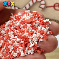 Peppermint Crumbs Faux Sprinkle Crumbles Red White Confetti Fake Bake Sprinkles Playcode3 Llc
