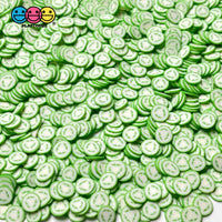 Cucumber Sliced Fimo Slices Fake Food Sprinkles Decoden Vegetables Sprinkle