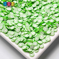 Cucumber Sliced Fimo Slices Fake Food Sprinkles Decoden Vegetables Sprinkle
