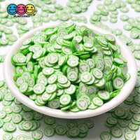 Cucumber Sliced Fimo Slices Fake Food Sprinkles Decoden Vegetables Sprinkle