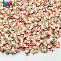 Cupcake Chocolate Strawberry 5Mm Fake Clay Sprinkles Decoden Fimo Jimmies Playcode3 Llc Sprinkle