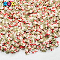 Cupcake Chocolate Strawberry 5Mm Fake Clay Sprinkles Decoden Fimo Jimmies Playcode3 Llc Sprinkle