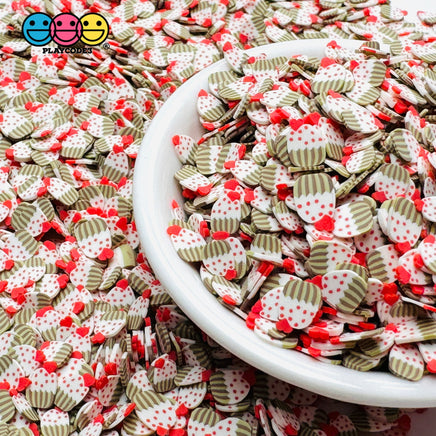 Cupcake Chocolate Strawberry 5Mm Fake Clay Sprinkles Decoden Fimo Jimmies Playcode3 Llc Sprinkle