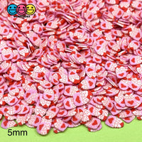 Cupcakes For Valentines Day Heart Fake Sprinkles Fimo Decoden 20 Grams / 5 Mm Sprinkle