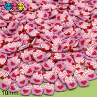 Cupcakes For Valentines Day Heart Fake Sprinkles Fimo Decoden 20 Grams / 10 Mm Sprinkle