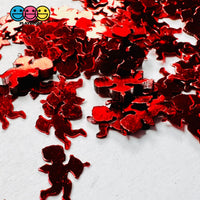 Cupid Iridescent Glitter Valentines Day Glitters Nail Art Shaker Card Filler Decoden 8 Mm