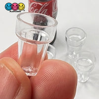 Cups Fake Glass Mini Plastic Cup Charms Minatare Ice Cream Float Container Cabochons Decoden 10 Pcs