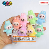 Cute Bunny Monster Mart Charms Mix 10pcs In Hand
