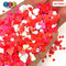 Dark Fuchsia Pink Heart Glitter Valentine’s Day Plastic Decoden Funfetti