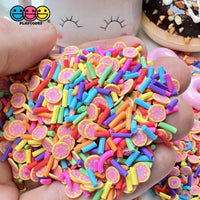 Doughnut Eat This Faux Sprinkle Donut Fimo Confetti Fake Bake Sprinkles