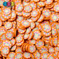 Doughnut With Sprinkles Frosting Sprinkled Fimo Fake Decoden Donuts 10 Grams Sprinkle