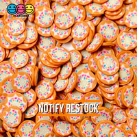 Doughnut With Sprinkles Frosting Sprinkled Fimo Fake Decoden Donuts 10 Grams Sprinkle