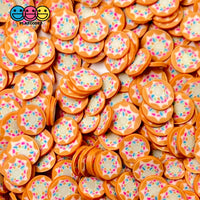 Doughnut With Sprinkles Frosting Sprinkled Fimo Fake Decoden Donuts 10 Grams Sprinkle