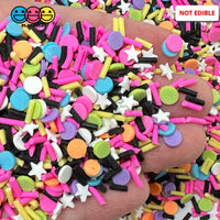 Dream Festival Stars Multicolor 80S Fake Clay Sprinkles Decoden Fimo Jimmies Playcode3 Llc Sprinkle
