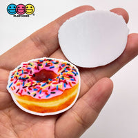 Dunkin Donuts Box Sprinkled Pink Frosting Doughnut Planar Decoden 10Pcs