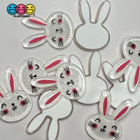 Easter Bunny Holiday Rabbit Kawaii Flatback Cabochons Decoden Charm 10 Pcs Playcode3 Llc