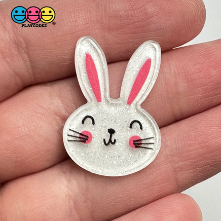 Easter Bunny Holiday Rabbit Kawaii Flatback Cabochons Decoden Charm 10 Pcs Playcode3 Llc