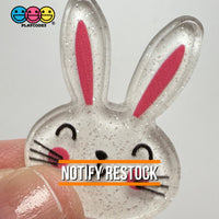 Easter Bunny Holiday Rabbit Kawaii Flatback Cabochons Decoden Charm 10 Pcs Playcode3 Llc