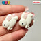 Easter Bunny White Rabbit Flatback Cabochons Decoden Charm 10 Pcs Playcode3 Llc