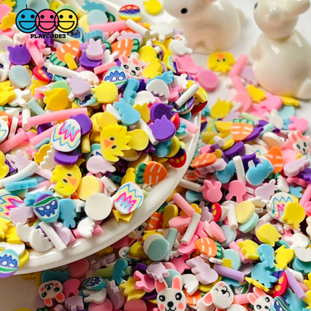 Easter Celebration Fimo Mix Faux Sprinkle Fake Bake Confetti Funfetti